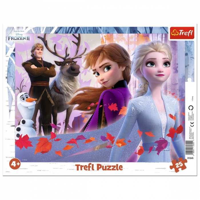 Puzzle 25 Piese Frozen Trefl Edu