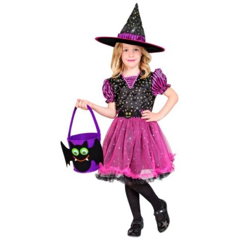 Geanta Liliac Halloween Widmann pentru Copii - imagine 3