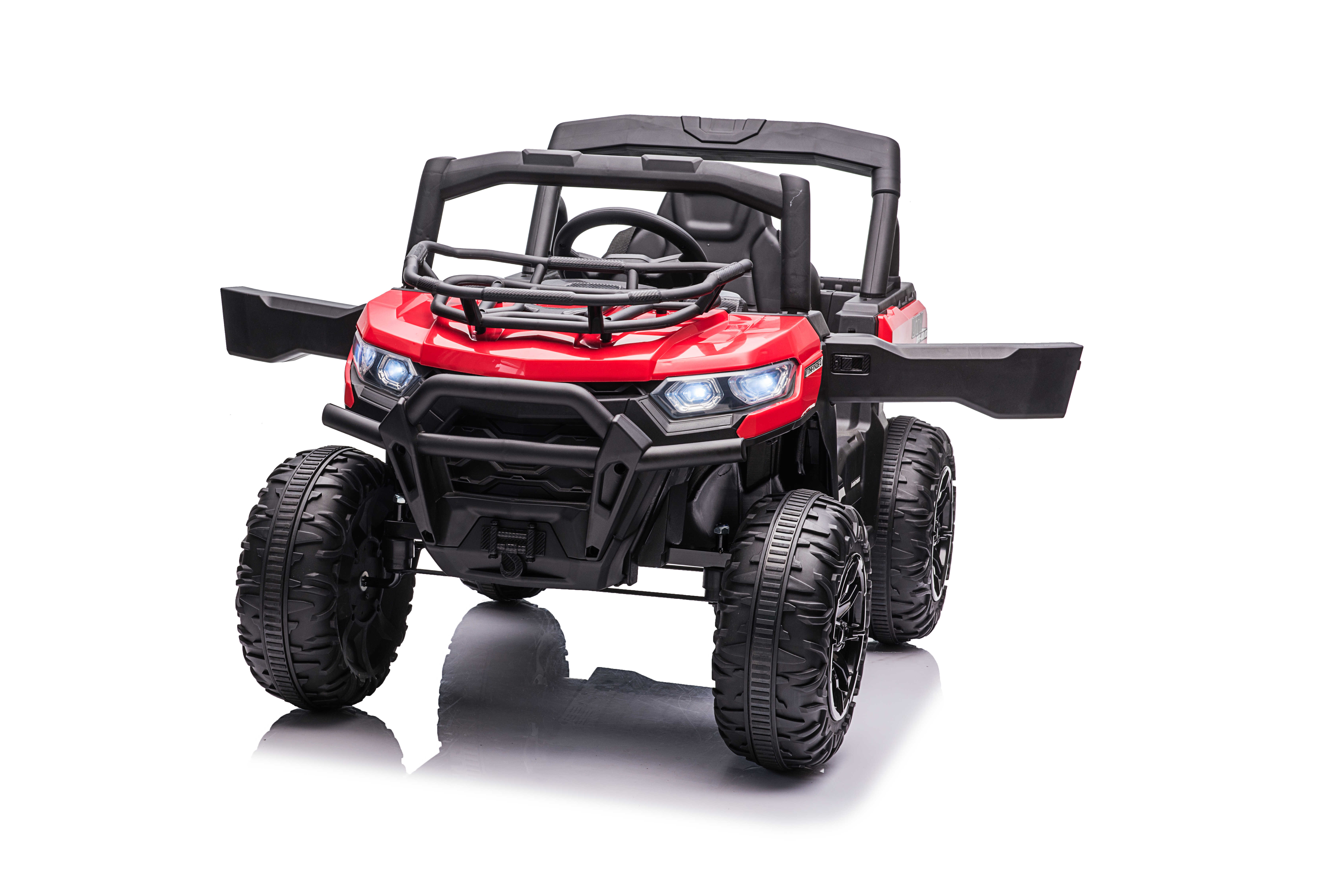 Masinuta Electrica UTV Off-Road 12V Rosu - imagine 3