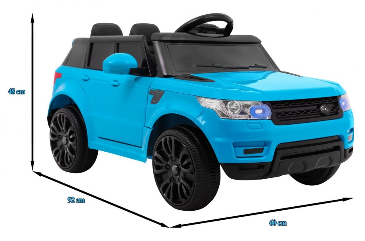 Mașinuță Electrică START RUN Albastru | Autokids - imagine 2