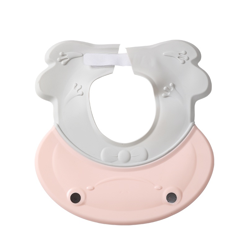 Protecție baie Little Mom Frog Pink, antilacrimi