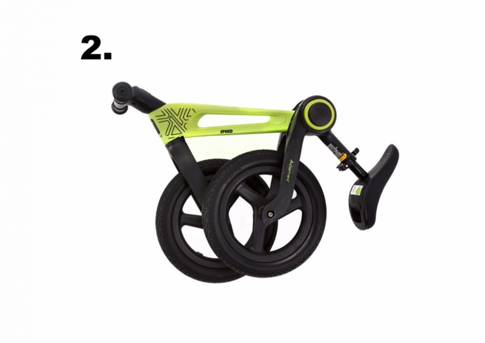 Adamex Speed M8 - Bicicletă Echilibru Pliabilă
