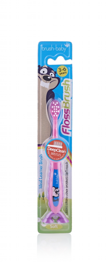 Brush Baby Soft Flossbrush 3-6 ani | Igienă Dentară - imagine 6