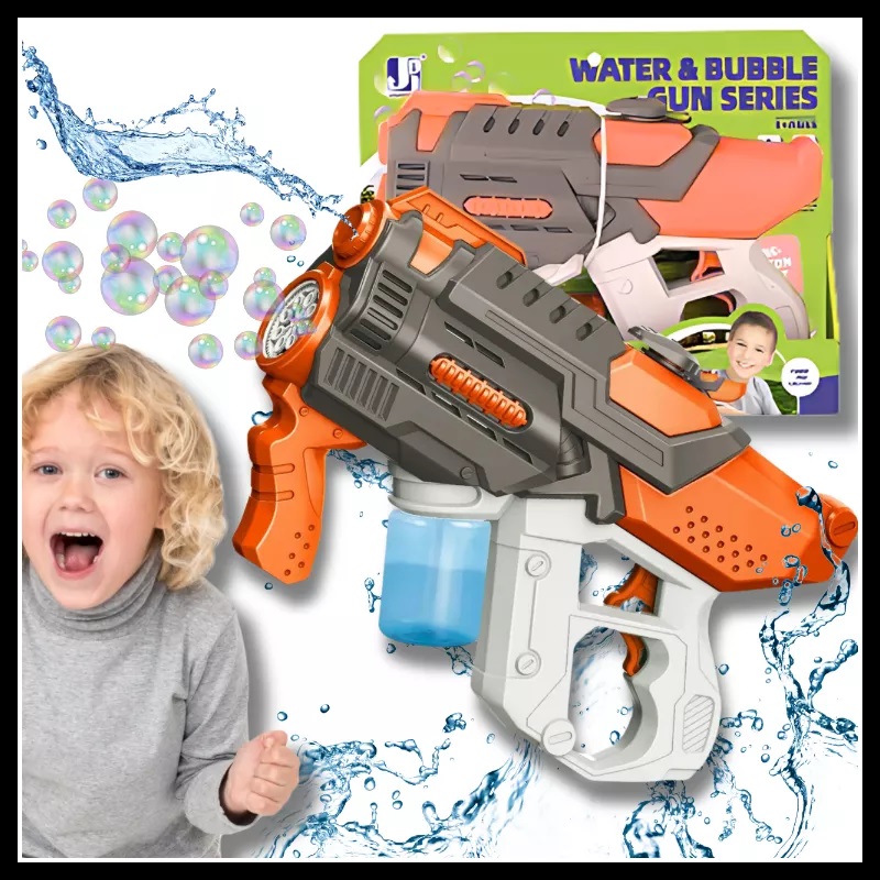 Pusca Automata Apa si Baloane 2-in-1 Nicekids