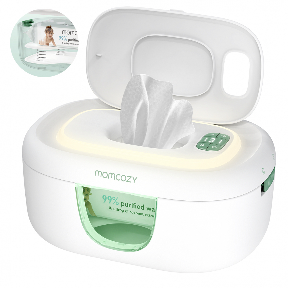 Incalzitor servetele umede Momcozy cu lumina - imagine 9