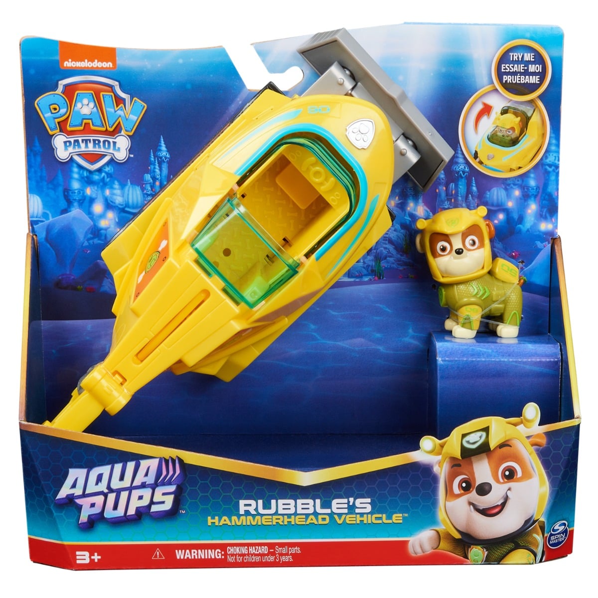 Paw Patrol Aqua Pups Rubble Hammerhead