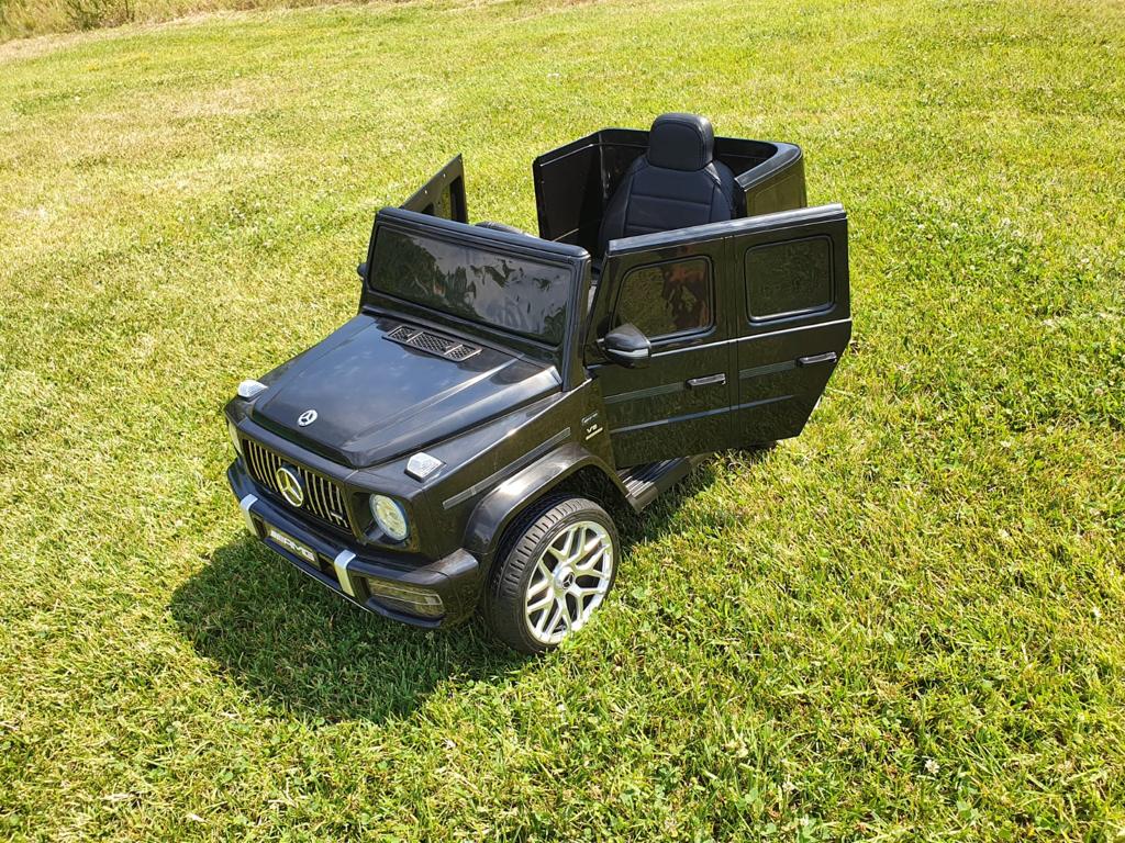 Masinuta Electrica Mercedes AMG G63 12V - Negru - imagine 3