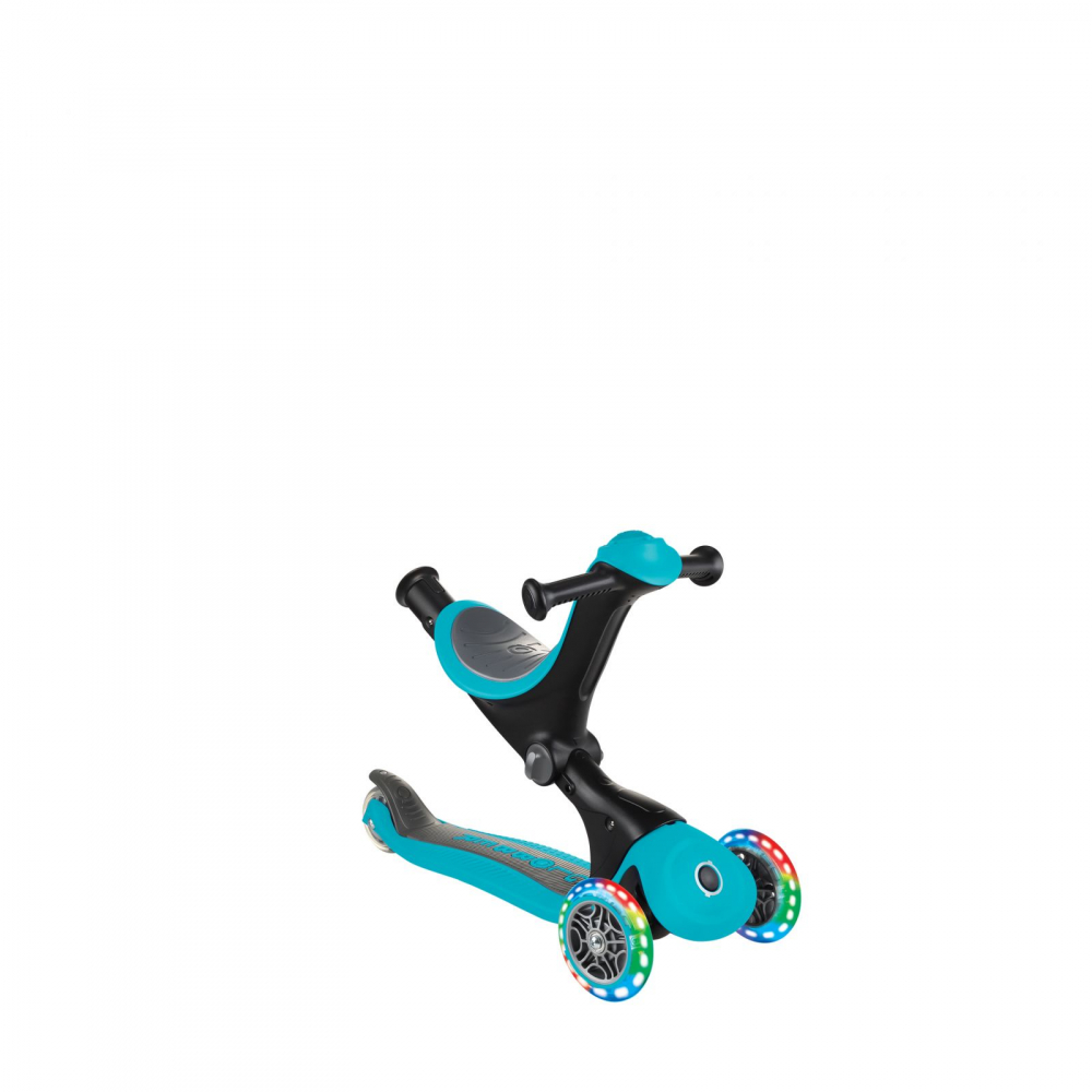 Globber Go-Up 4 in 1 Deluxe Lights Turquoise - imagine 7