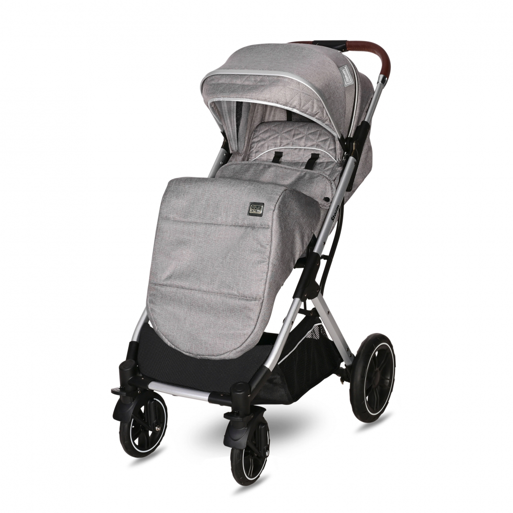 Carucior Lorelli Storm Aluminiu, Gri, pana la 22 kg - imagine 3
