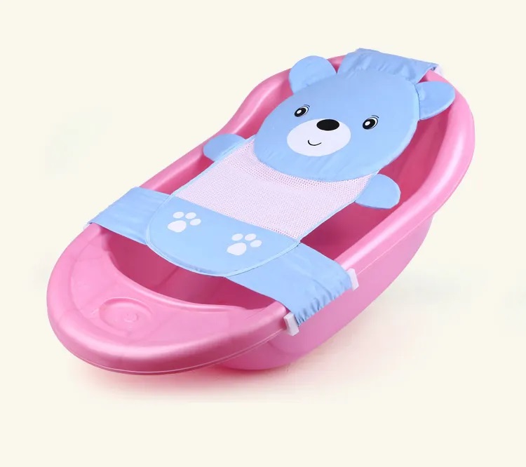 Hamac Cadita Little Mom Cute Bear Blue, Ergonomic - imagine 6