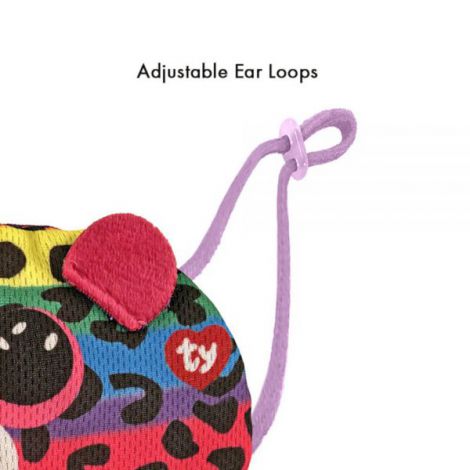 Masca Fashion Leopard DOTTY Ty | Protecție Stylish - imagine 4