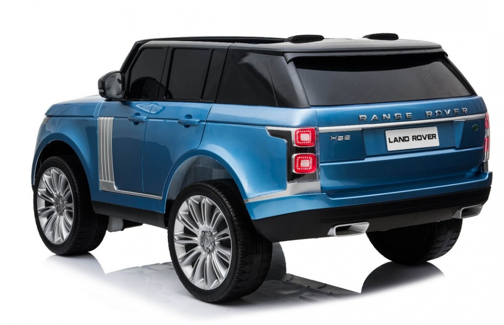 Mașinuță Electrică Land Rover 12V 2 Locuri Albastră - imagine 6