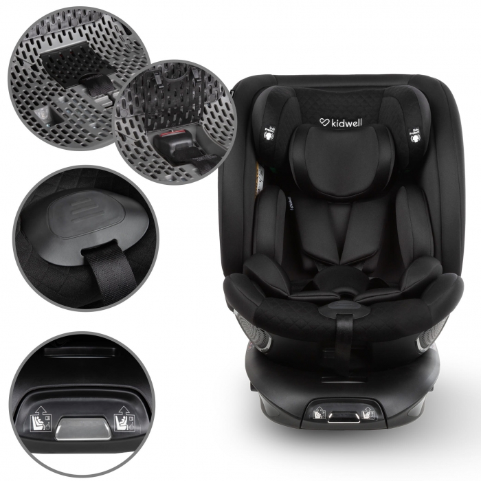 Scaun Auto Kidwell GoCar Rotativ i-Size - imagine 5