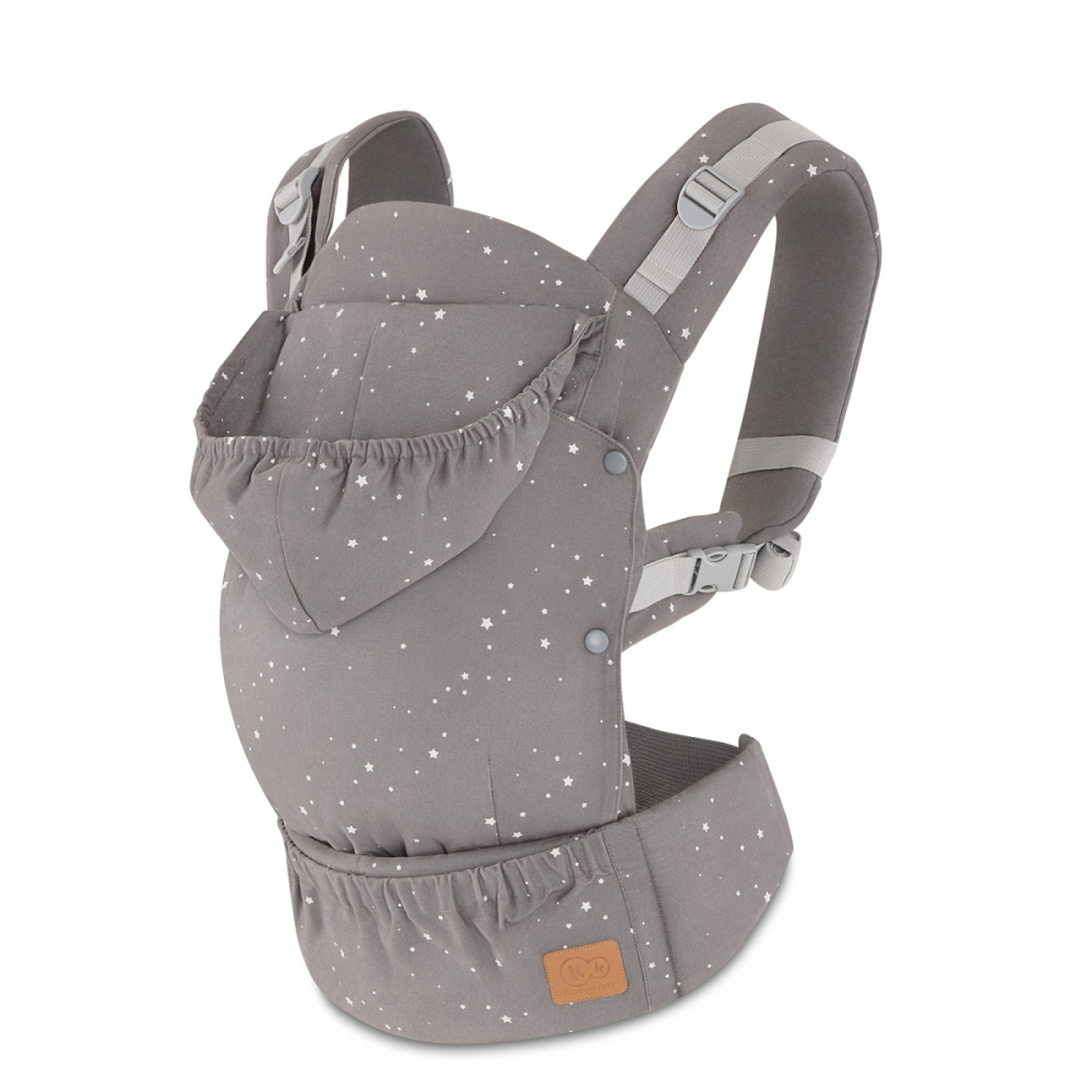 Marsupiu Ergonomic Kinderkraft Huggy Grey - imagine 8
