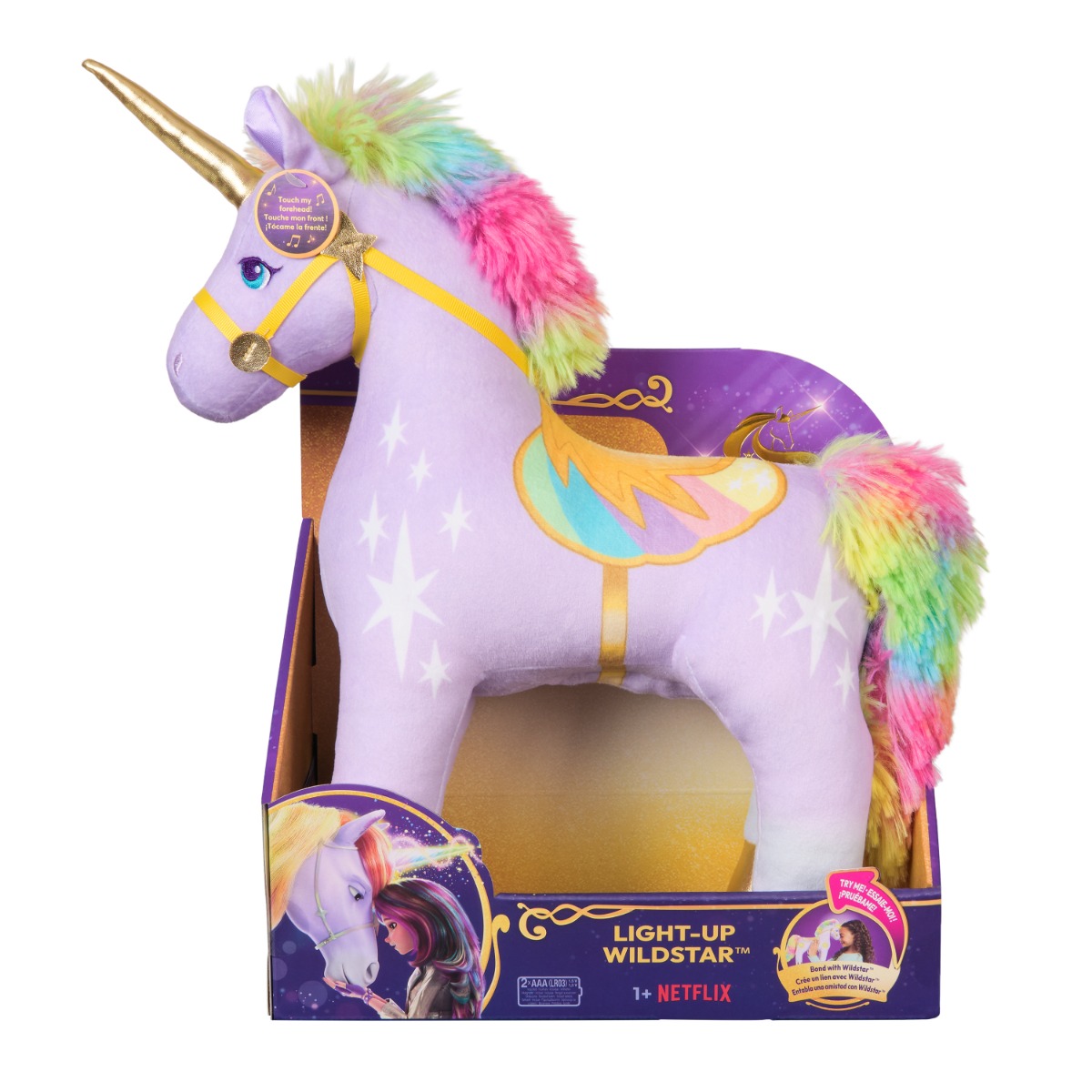 Unicorn Wildstar cu lumini și sunete
