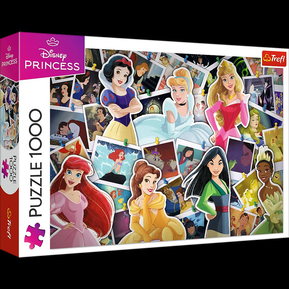 Puzzle Trefl 1000 Disney Princess - Creativitate