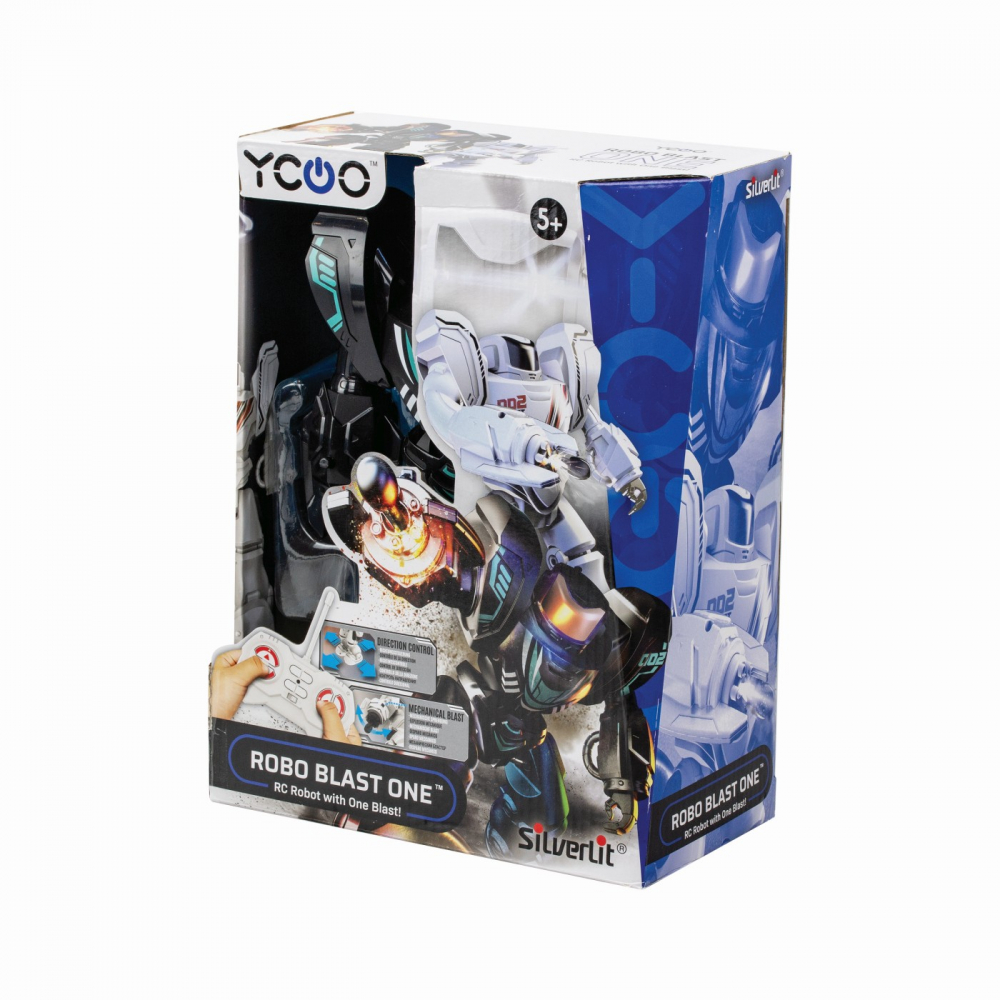 Silverlit Robo Blast One Negru - Robot cu Sageti