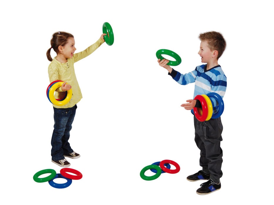 Set 4 Inele Senzoriale Gymnic | Stimulare Tactilă