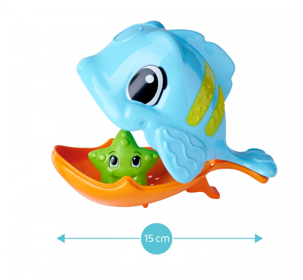 Pestisorul Flamand Simba | Jucarie educativa baie - imagine 4