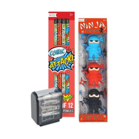 Ooly Happy Pack Comic Attack - Set cadou creativ - imagine 2