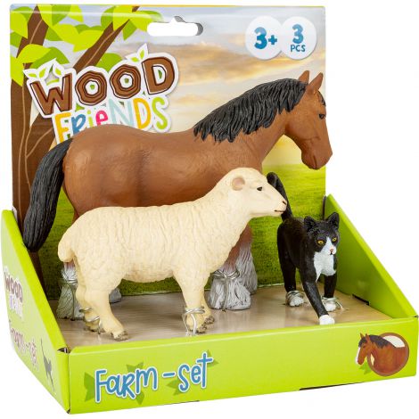 Set 3 Figurine Animale Ferma Small foot