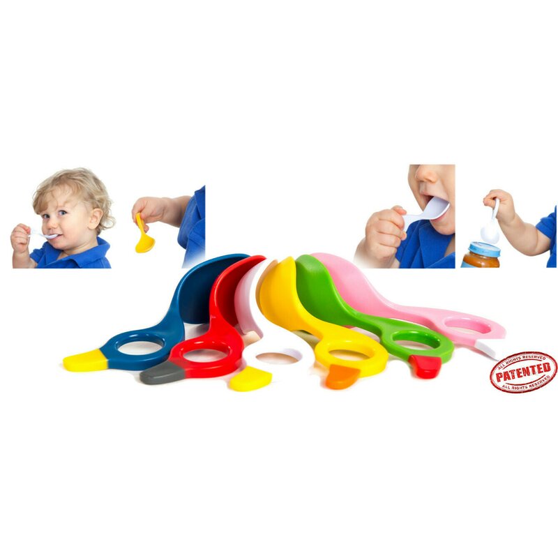Set 2 Lingurițe I Can Multi Grip Gri - imagine 6