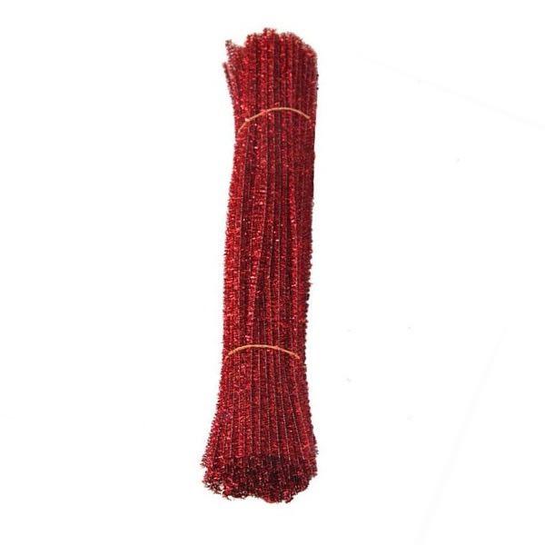 Set 25 sarme plusate rosii Colorart