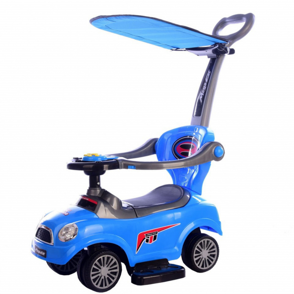 Masinuta copii Novokids Mega Car Plus cu maner - imagine 2