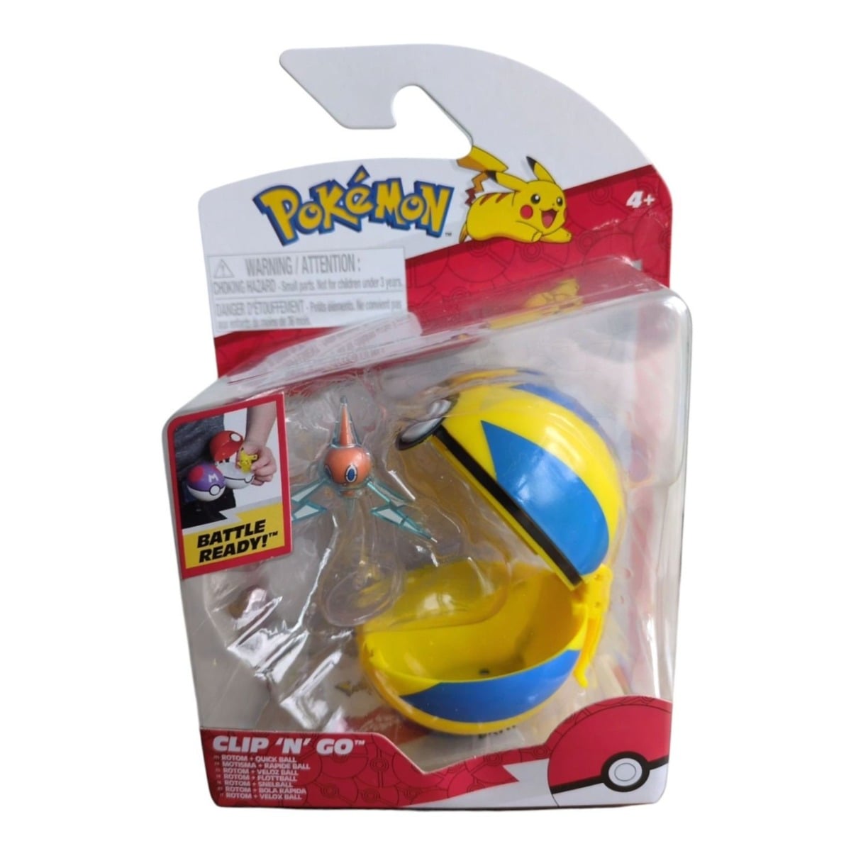 Clip N Go Pokemon Rotom - Jucărie Colectionabilă
