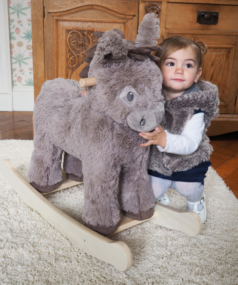Balansoar Little Bird Norbert Donkey Senzorial - imagine 2