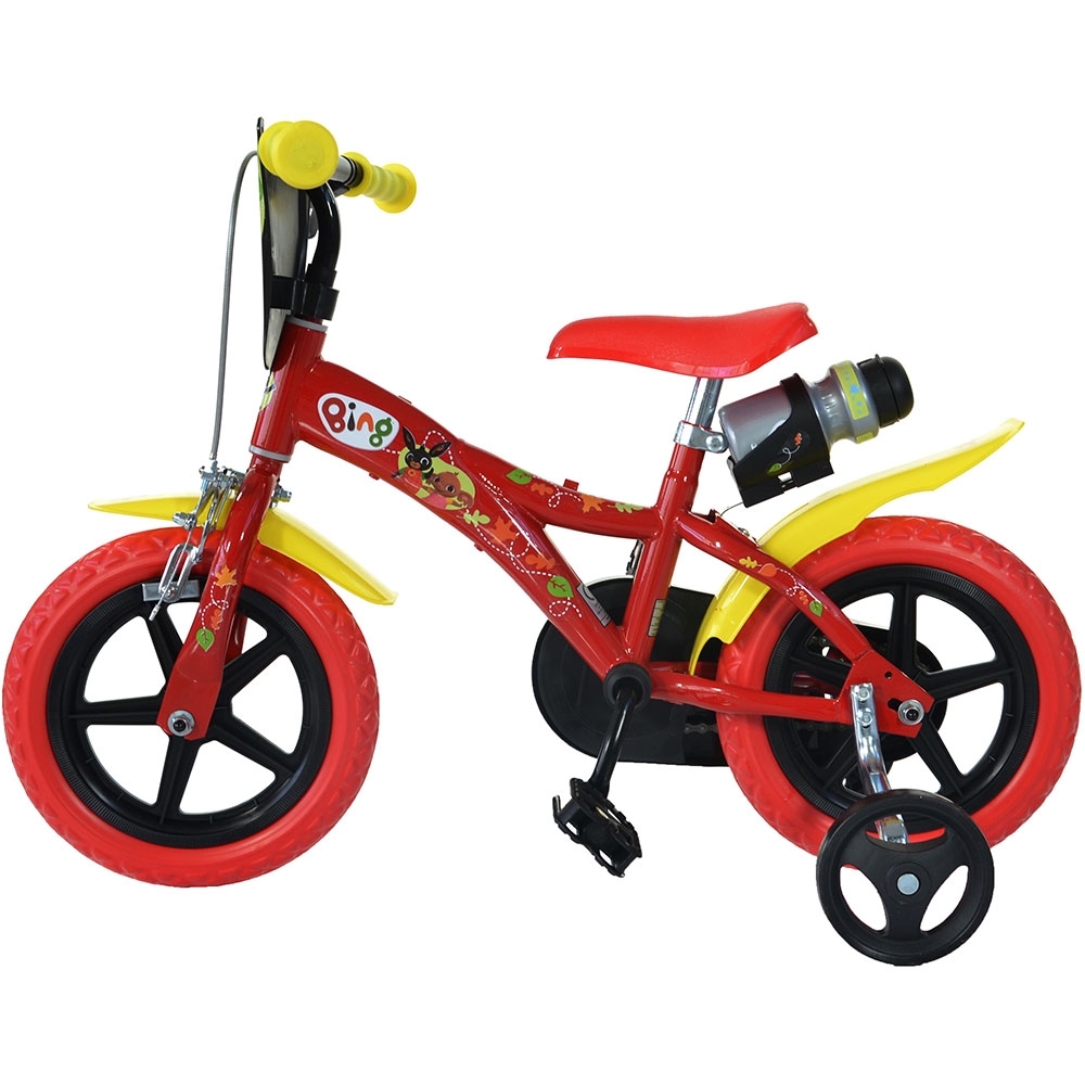 Bicicleta Dino Bikes Bing 12 inch cu Roti Ajutatoare