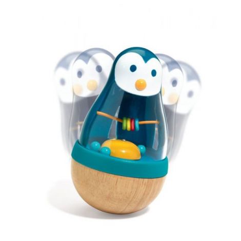 Pinguinul Roly Pingui Djeco | Jucărie Educativă