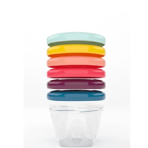 Set 6 Recipiente Babymoov 180ml | Păstrare Hrană