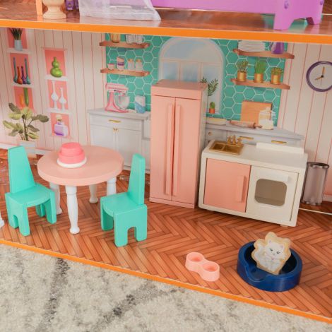 Casuta din lemn pentru papusi Camila, Kidkraft - imagine 3