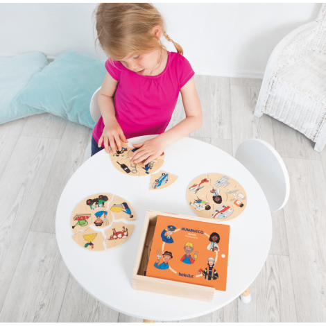 Beleduc Humanico Meserii - Joc Educativ Profesii - imagine 10