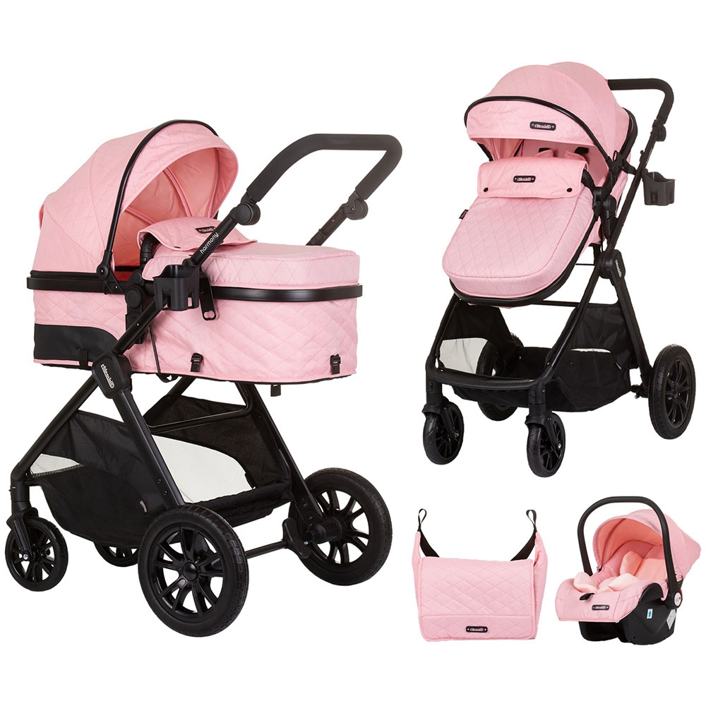 Chipolino Harmony 3 in 1 i-Size, Flamingo - imagine 8