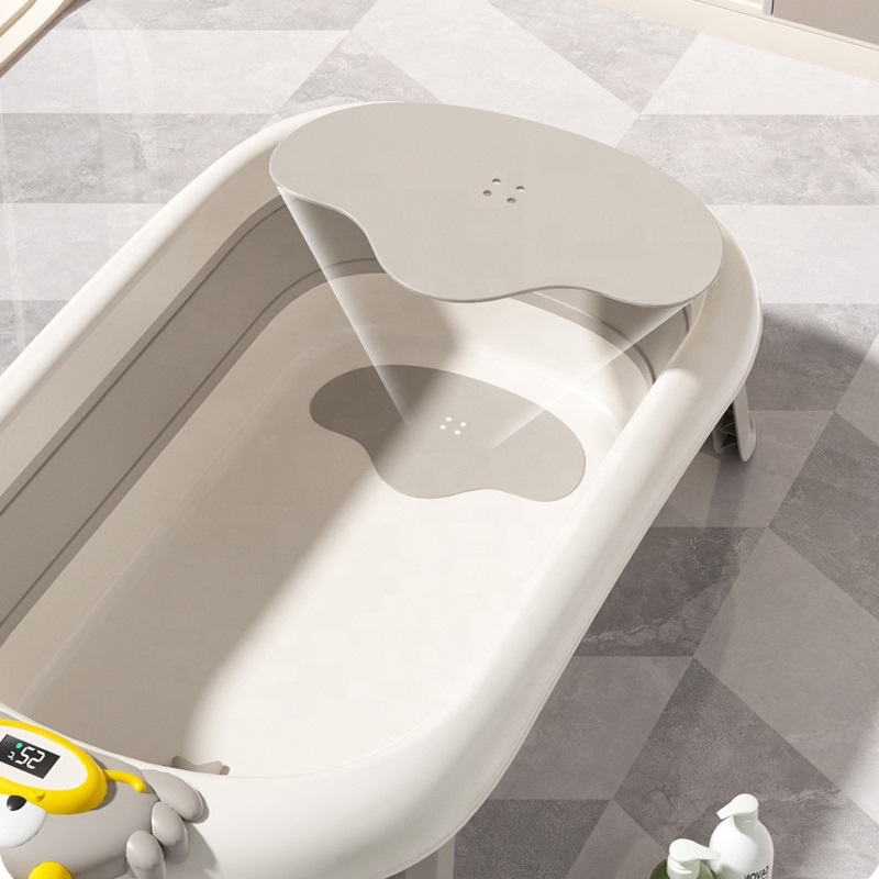 Cadita Pliabila Little Mom cu Termometru - imagine 3