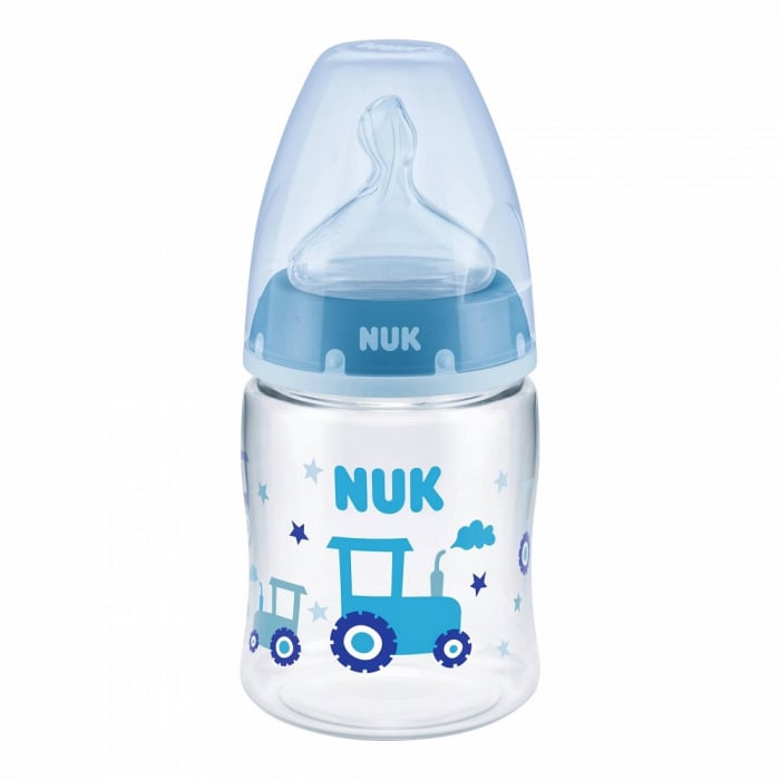 Biberon NUK 150ml cu Control Temp, 0-6 luni