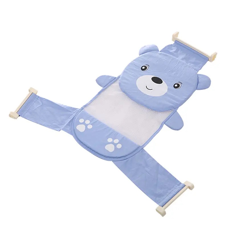 Hamac Cadita Little Mom Cute Bear Blue, Ergonomic - imagine 10