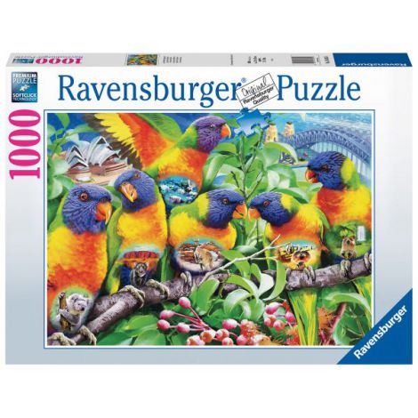 Puzzle Ținutul Lorienilor 1000 piese Ravensburger
