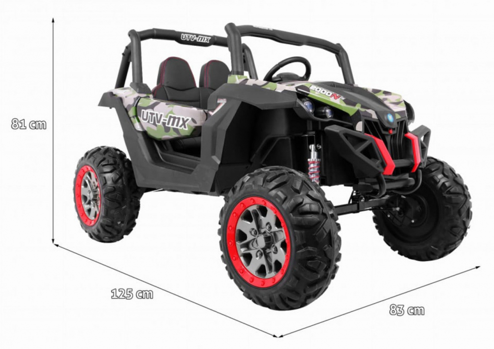 Masinuta Electrica Novokids UTV 2 Locuri Offroad