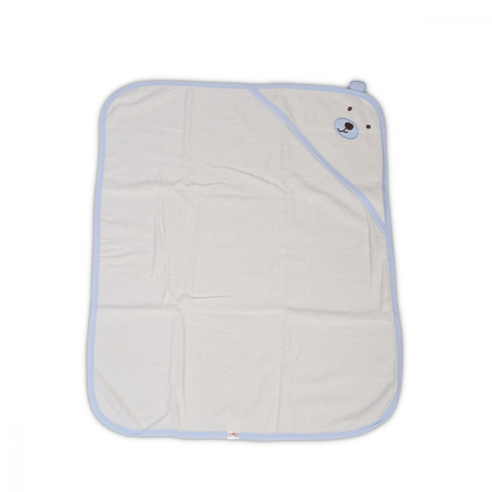 Prosop Bebe Baloo Blue, 90x70 cm, Absorbant
