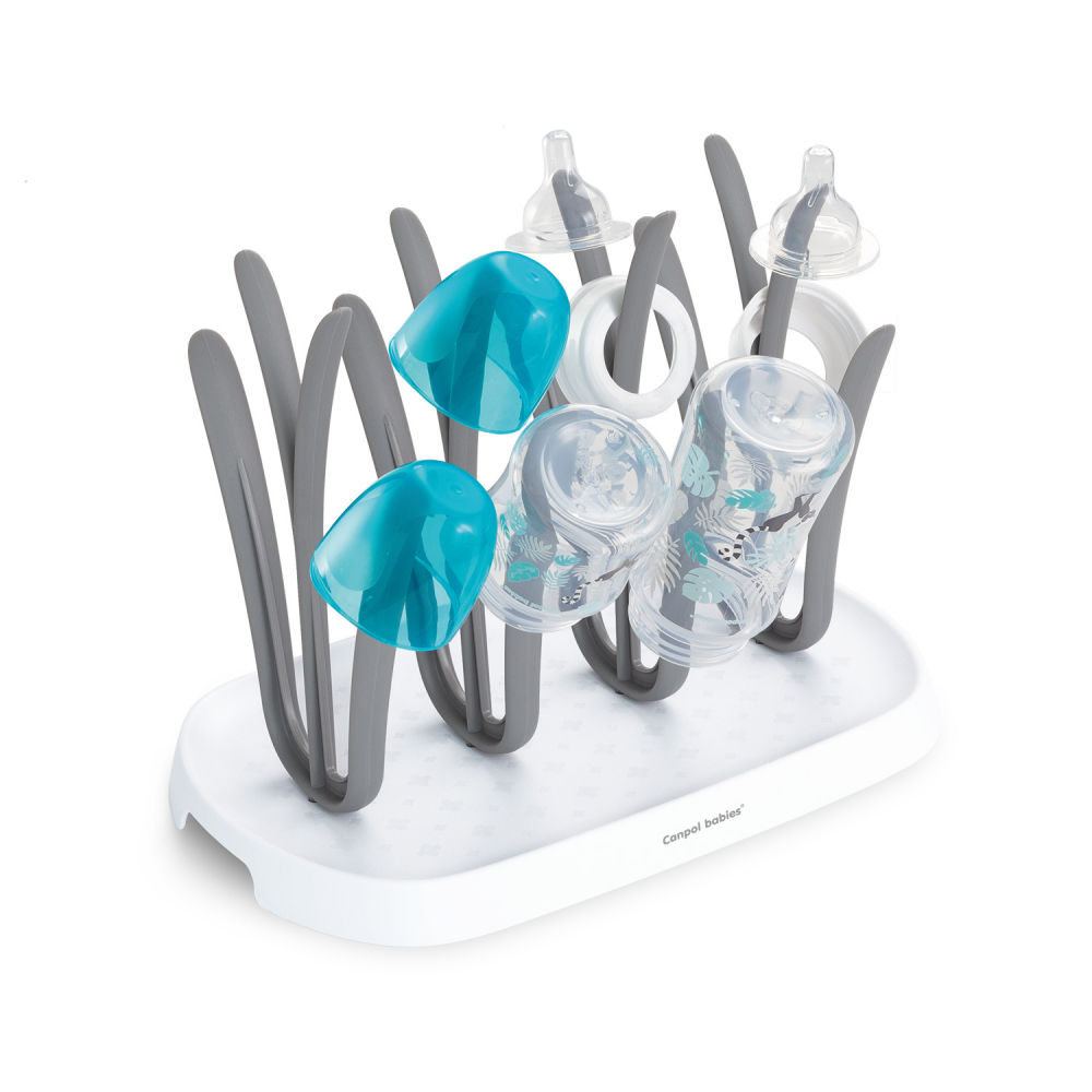 Uscator biberoane Canpol 74025 | Pliabil si Compact - imagine 4