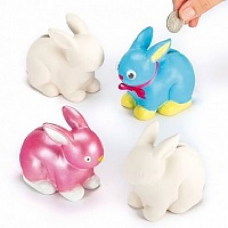 Set 2 Pusculite Iepuras Ceramica Baker Ross