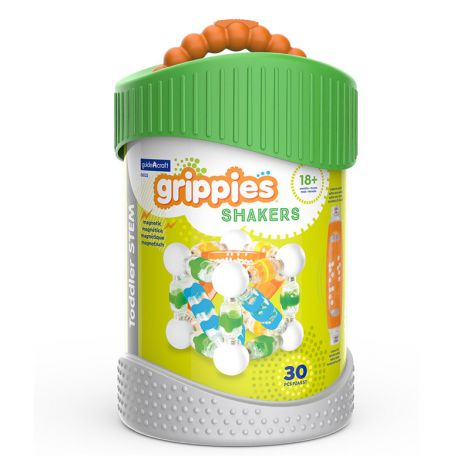 Grippies Shakers Guidecraft, set magnetic 30 piese STEM - imagine 6