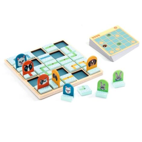 Joc Logica Djeco Path Path Logic - Educativ Divertisment - imagine 3