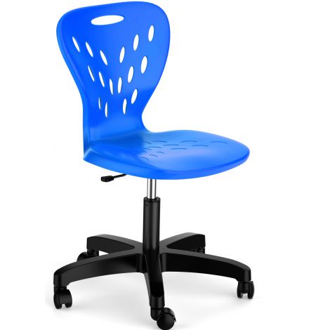 Scaun școlar Ookee reglabil, rotativ, Albastru