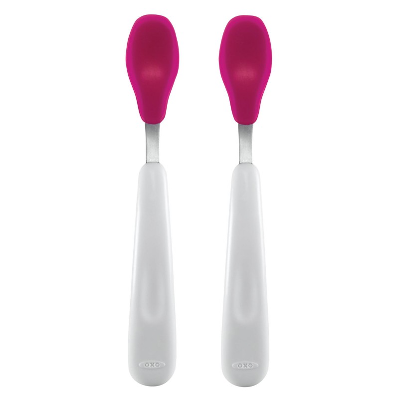 Set lingurițe moi OXO Tot Roz - imagine 3