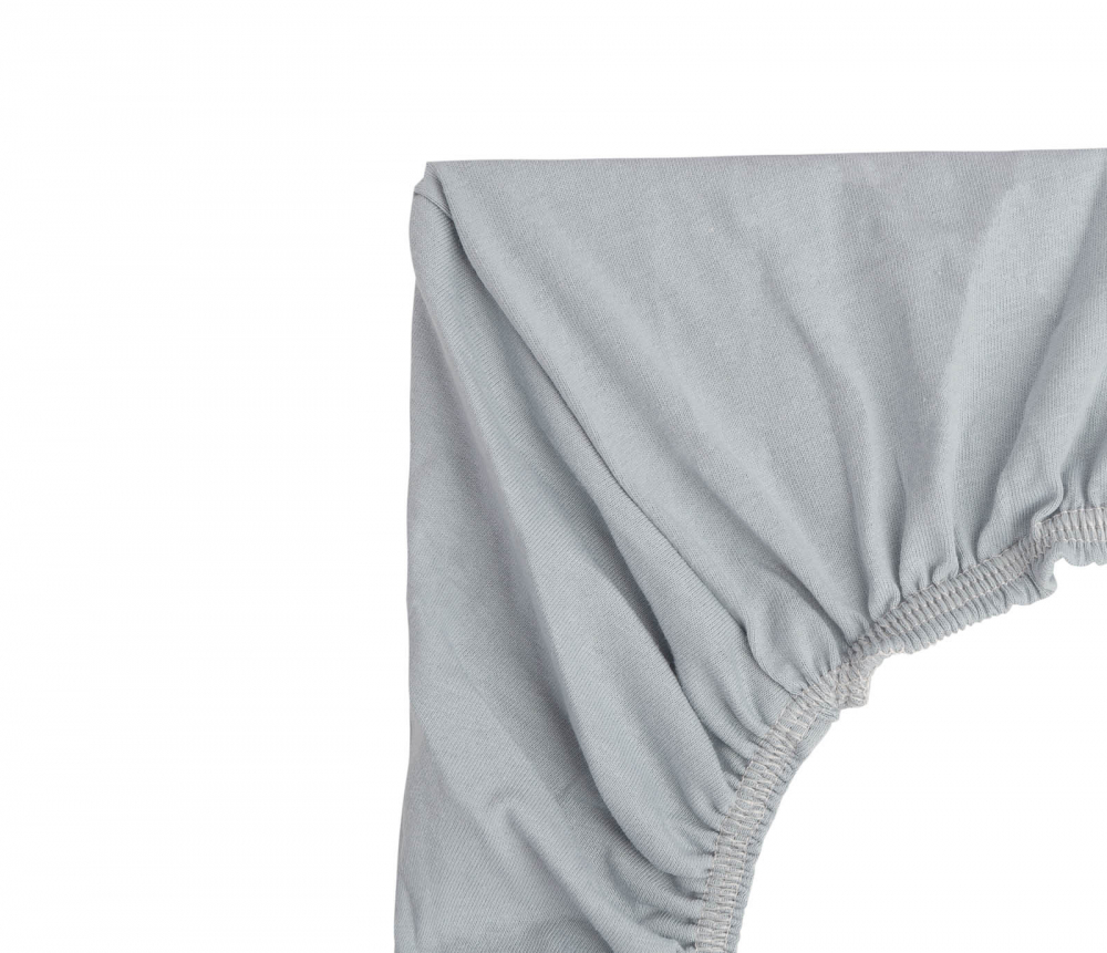 Cearceaf Sensillo Jersey Gri 90x40cm - imagine 3