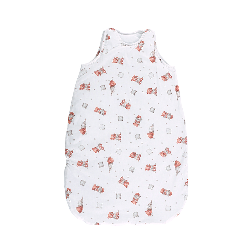 Sac dormit vara Lorelli bumbac ranforce Bears 85cm